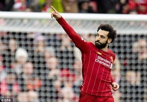 واکنش محمد صلاح به ثبت گل هفتادم برای لیورپول