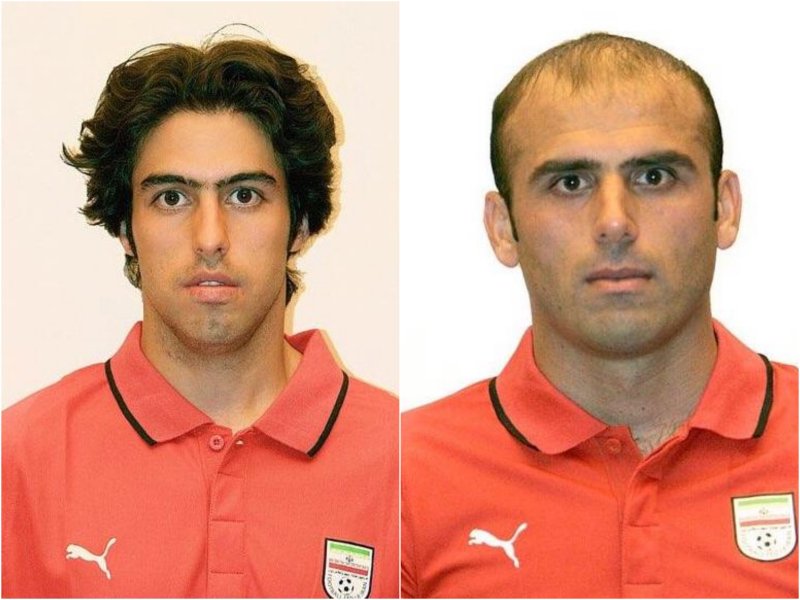 ریخت و‌ شکل ستاره‌های فوتبال ایران بدون رتوش!