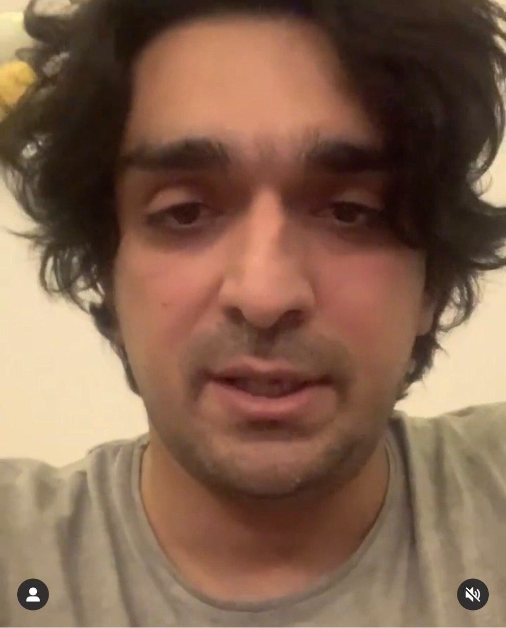 میثم بائو و ابتلا به بیماری کرونا