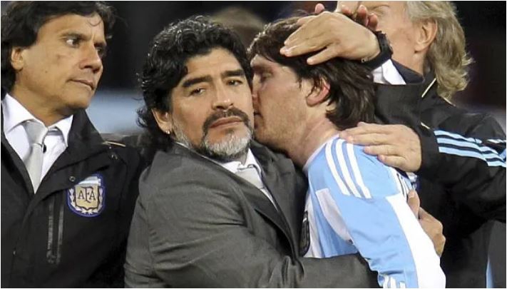 واکنش جالب پسر مارادونا به مقایسه پدرش با مسی