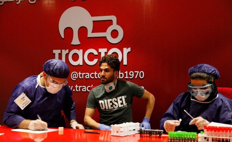 تراکتوریها دوباره تست کرونا میدهند