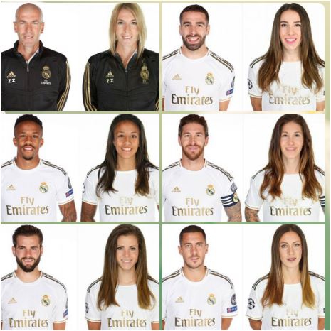 اگر ستاره‌های رئال زن بودند؟ (عکس)