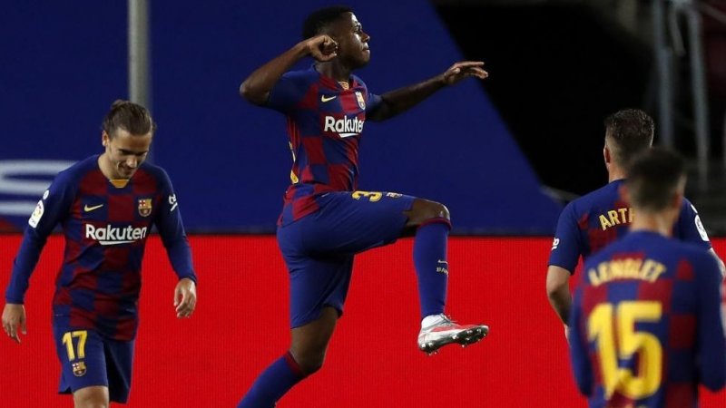 فاتی ناجی یک نیمه ای بارسا برابر قعرنشین (عکس)