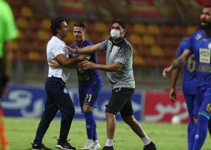 غلامپور: حریف گرما شدیم حریف داور نه!