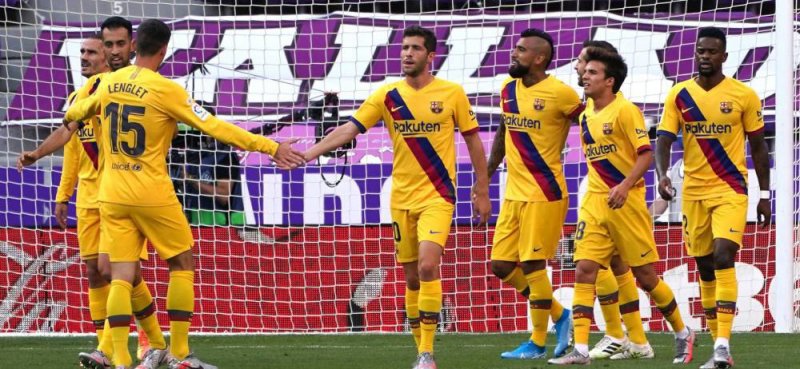 وایادولید 0- 1 بارسلونا؛ کورسوی امیدی که حفظ شد