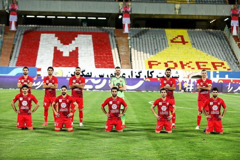قهرمانی پرسپولیس جلوی چشم مهدی تارتار