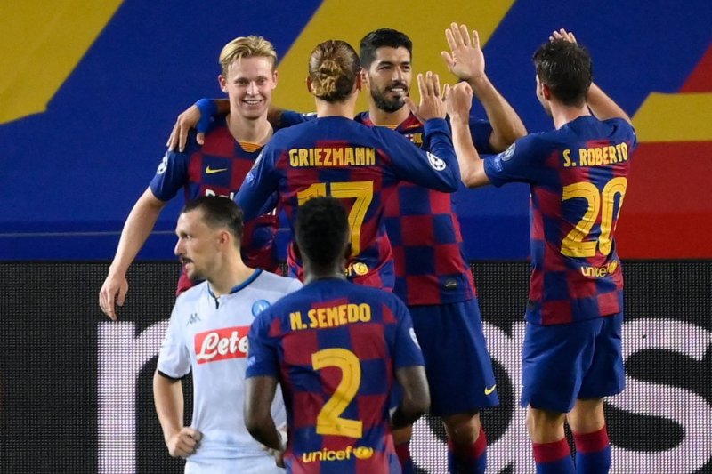 بارسا 3-1 ناپولی: آبی‌ و اناری فاتح نبرد VAR ها