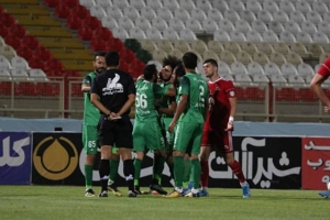 درگیری در پایان دربی جنجالی آذربایچان