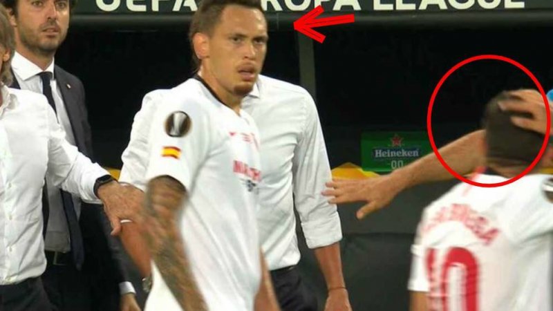 گیس و گیس کشی در فینال لیگ اروپا! (عکس)