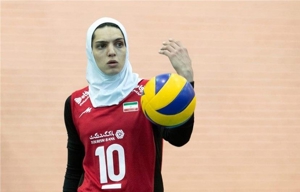 کریخوانی بازیکن تیم ملی زنان پس از صعود به فینال