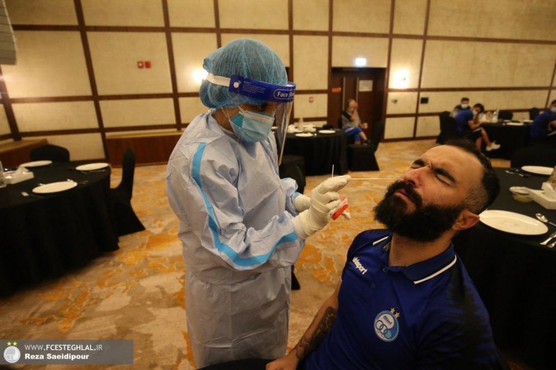 استقلالیها بار دیگر تست کرونا دادند