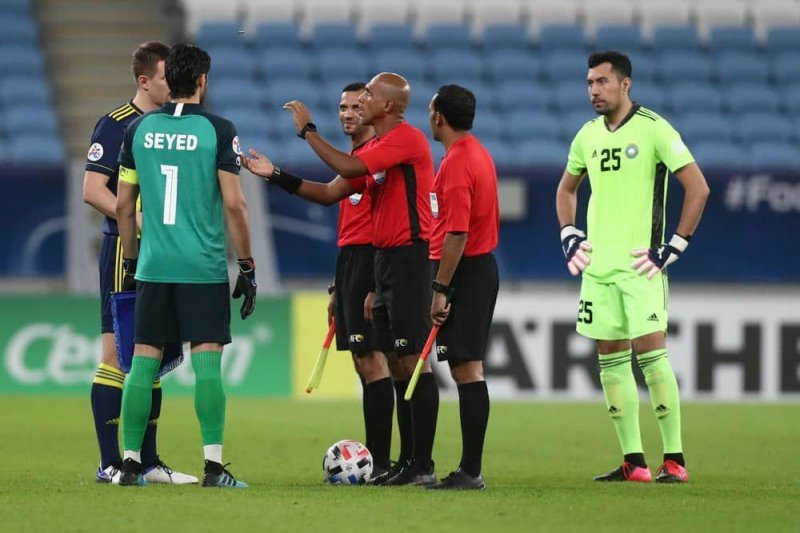 اعتراض رسمی استقلال به قضاوت داور عمانی