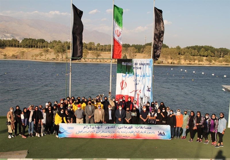 گیلان قهرمان آبهای آرام بانوان کشور شد