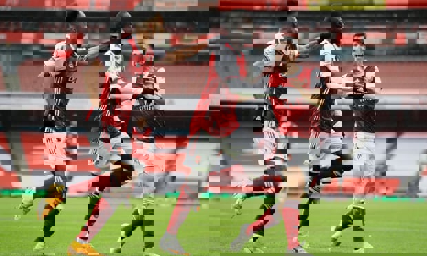 پیروزی خانگی دشوار آرسنال برابر شفیلدیونایتد