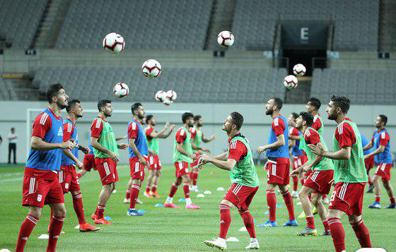 تیم ملی از امروز در تهران تمرین می کند