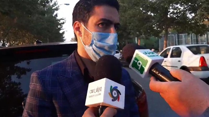 خسرو حیدری در آستانه پیوستن به نساجی