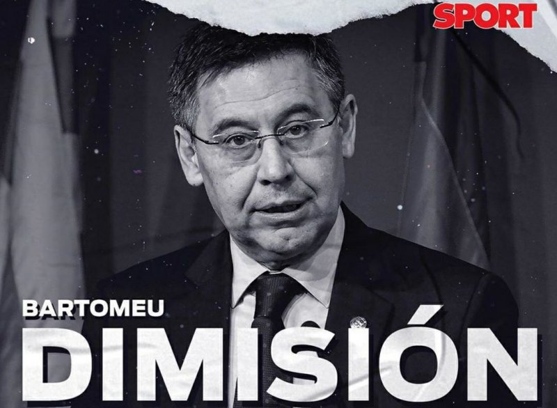 رسمی؛ بارتومئو از ریاست بارسا استعفا کرد