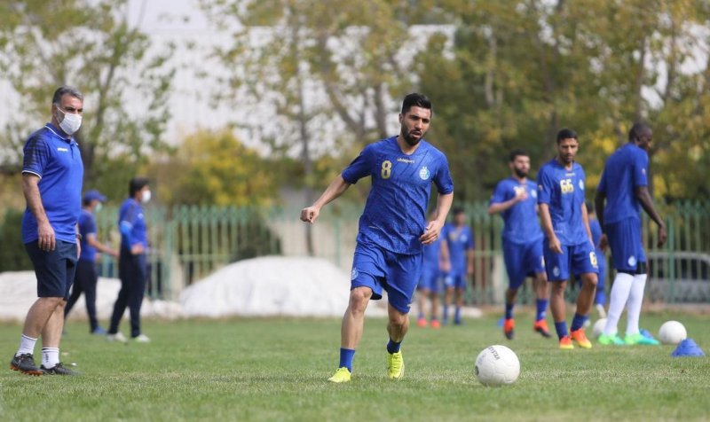 تمرین اختصاصی برای چند ستاره استقلال