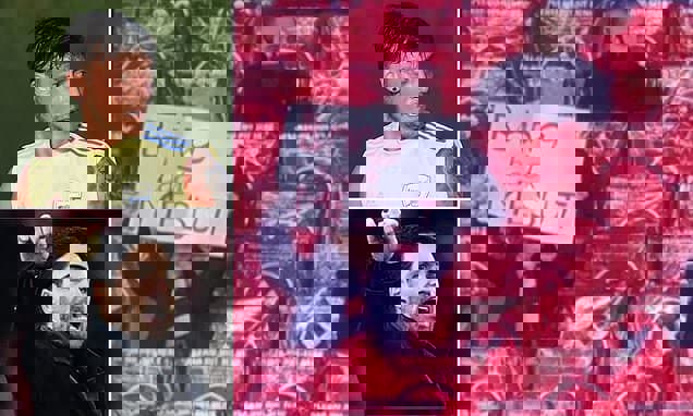 پلاکارد یک آرسنالی در امیریتس: مسوت را برگردانید