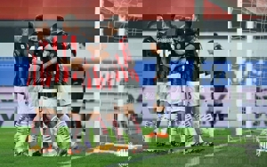 سمپدوریا 1-2 میلان: روسونری همچنان روی نوار پیروزی