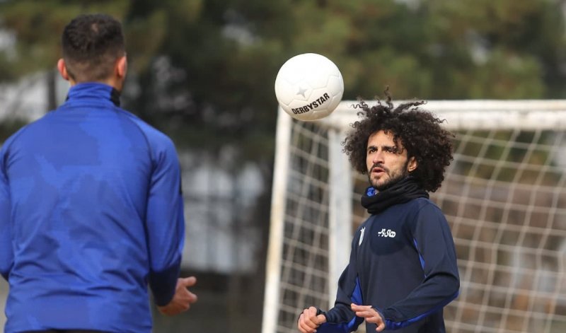 موفرفری، ناراحت و بیانگیزه در تمرین استقلال(عکس)