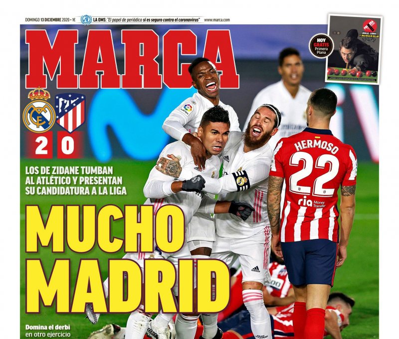 روزنامههای اسپانیا؛ یک روز بعد از دربی مادرید(عکس)
