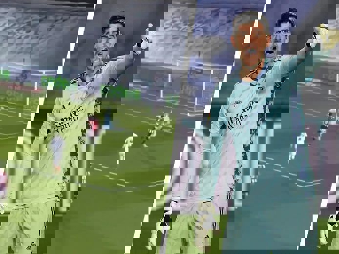 گلزنی 22ثانیه بعد از سیو؛ کورتوا رئال را نجات داد