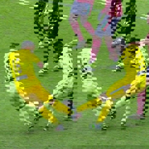 گلزنی در سری B ایتالیا به سبک کارتون فوتبالیست‌ها