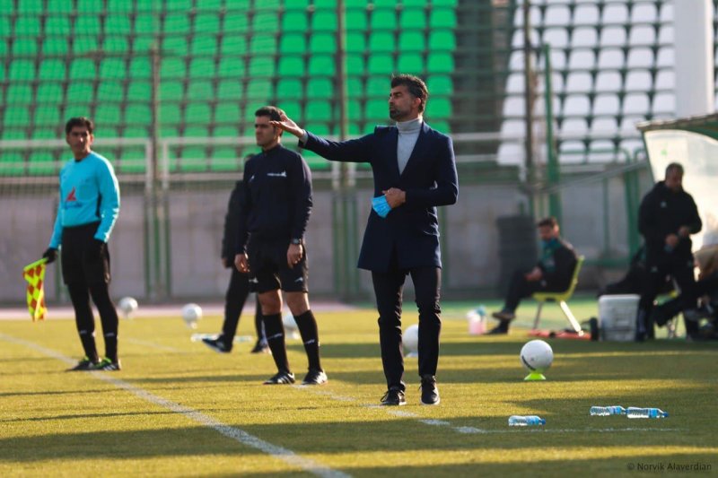 رضایی: به بازیکنانم افتخار میکنم