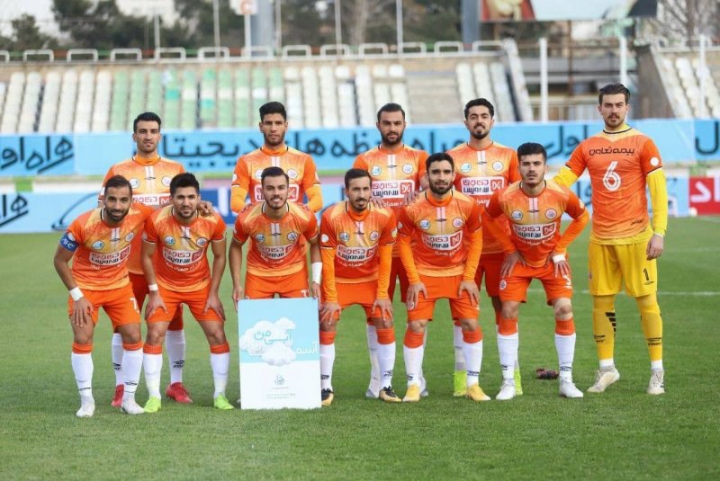 11 بازیکن اصلی سایپا در بازی با گل گهر