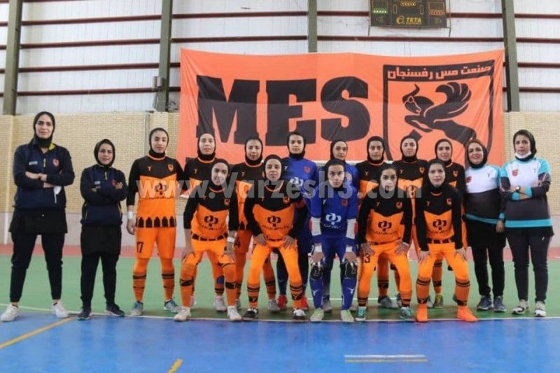 برد 6 امتیازی در حساب مدافع عنوانقهرمانی فوتسال زنان