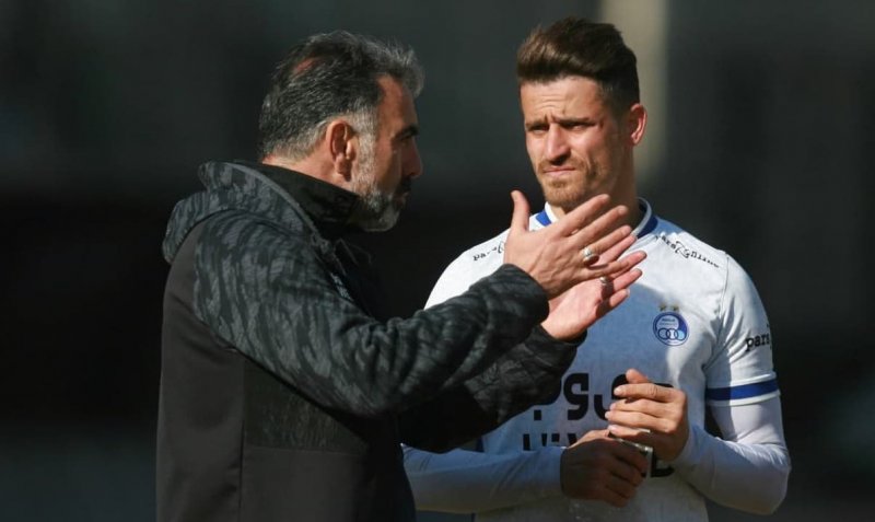 حمایت ویژه وریا غفوری از محمود فکری