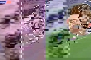 هافبک آتالانتا زلاتان را دست انداخت (عکس)