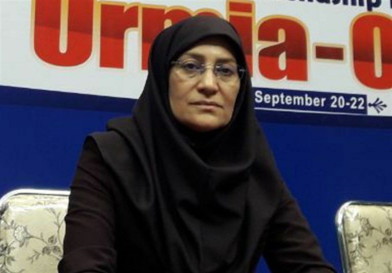 یک زن ایرانی، عضو کمیته فنی جهانی کاراته