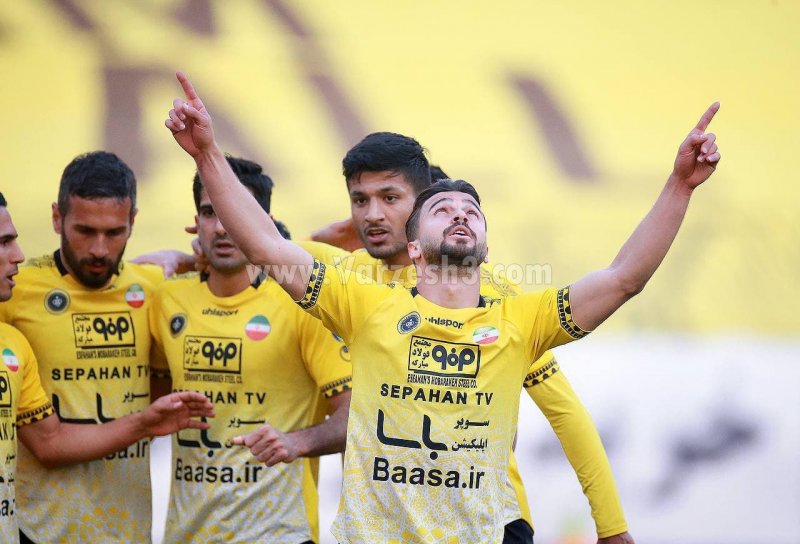 سروش رفیعی، بهترین بازیکن جدال اصفهان