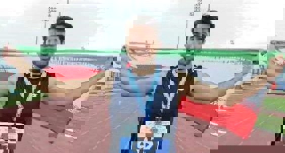 نایب قهرمانی سجاد هاشمی در مسابقات دوومیدانی ترکیه