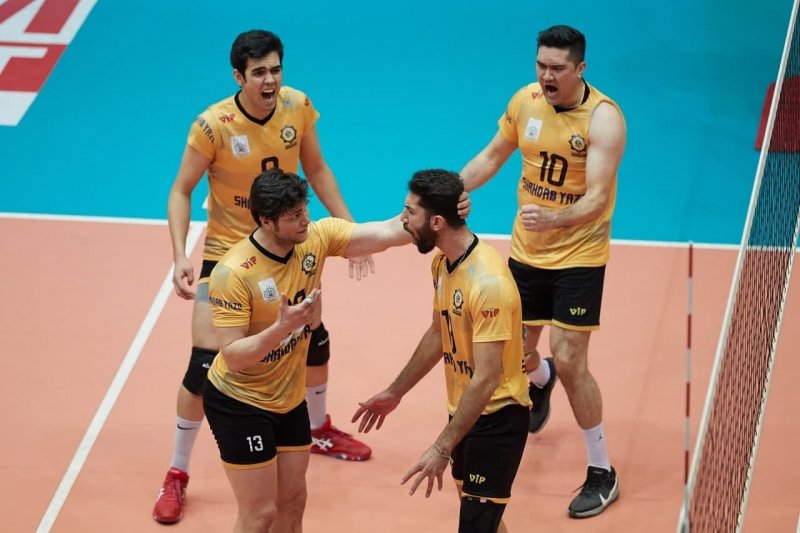 لیگ والیبال؛ صعود موقت شهداب یزد به رده سوم