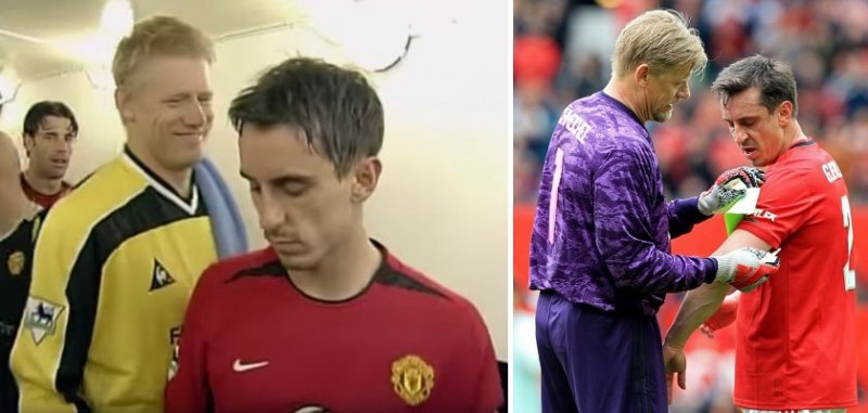 روزی که گری نویل دست اشمایکل را پس زد (عکس)