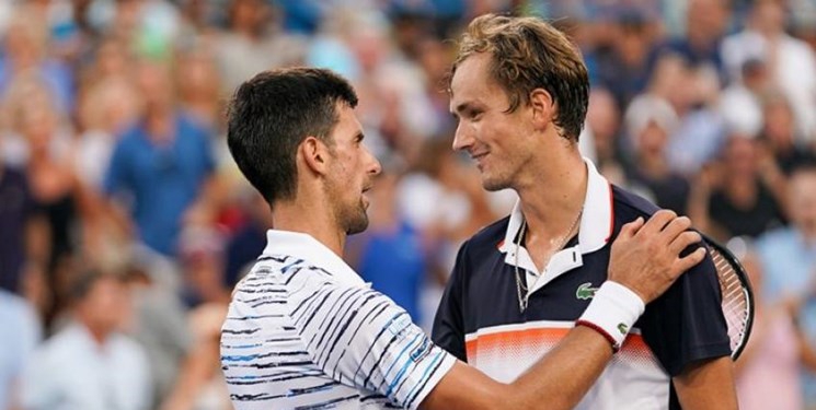 جدال جوکوویچ با مدودوف در فینال استرالیا