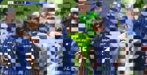 ریزش برگ درختان در برگامو (عکس)