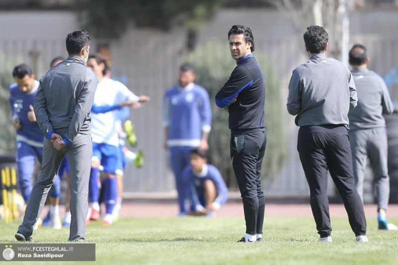 آخرین تمرین استقلال در غیاب 3 بازیکن