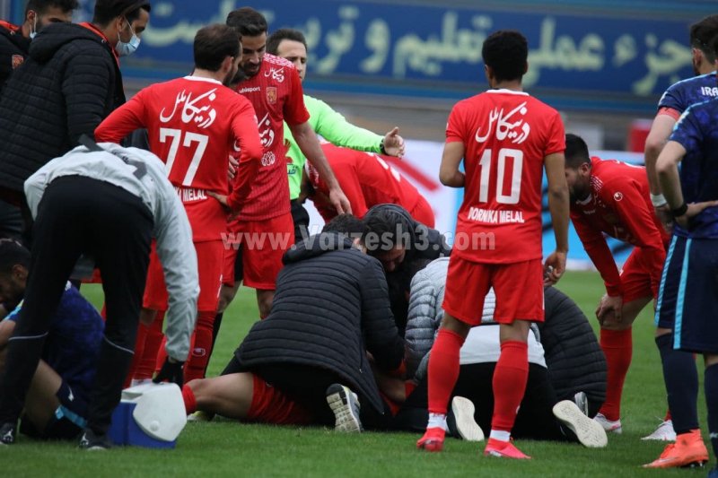 استارت مهدی رحمتی برای نجات جان بازیکنش (عکس)