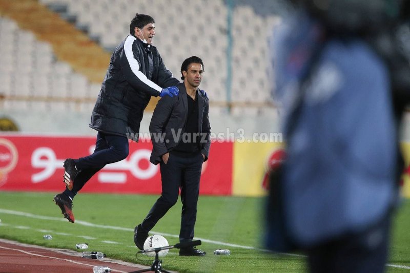 اولین پرش غلامپور روی کول فرهاد (عکس)