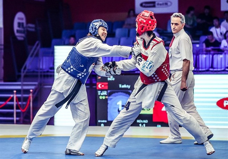 قضاوت 2 داور تکواندو ایران در تورنمنت ترکیه