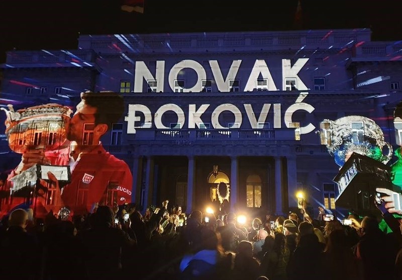 استقبال آتشین از نواک جوکوویچ در بلگراد