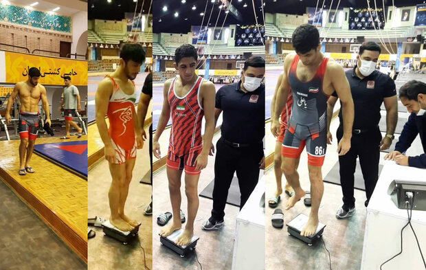 یزدانی، اطری، قاسمپور و عموزاد وزنکشی کردند