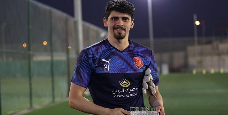 دروازهبان رقیب استقلال بهترین بازیکن ماه قطر شد