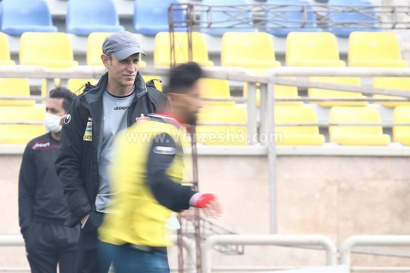 جلسه فنی یحیی برای جدال با نفت مسجدسلیمان