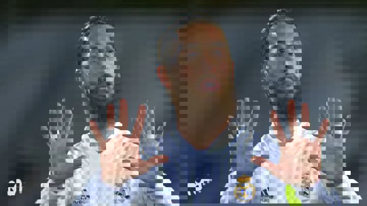 راموس به زیدان: بذار 10 دقیقه دیگه بازی کنم! (عکس)