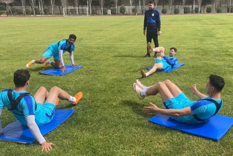 تمرین استقلالی ها جامانده در تهرانسر